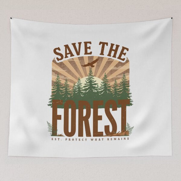 Item preview, Save The Forest designed and sold by SignumShop.
