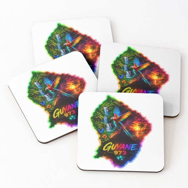 Item preview, 973 Pulse – Amazon Energy | French Guiana Jungle & Space Neon Design designed and sold by 97-caboutique.