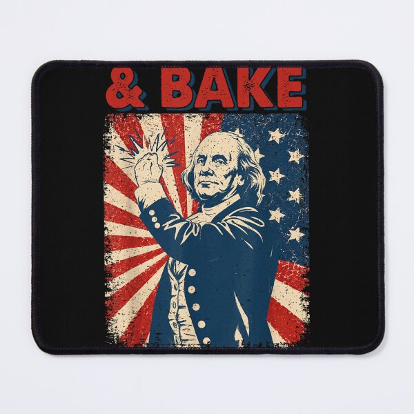 Item preview, Vintage Shake And Bake Benjamin Franklin Fourth Of July Patriotic Gift designed and sold by Taniyah Gomes.