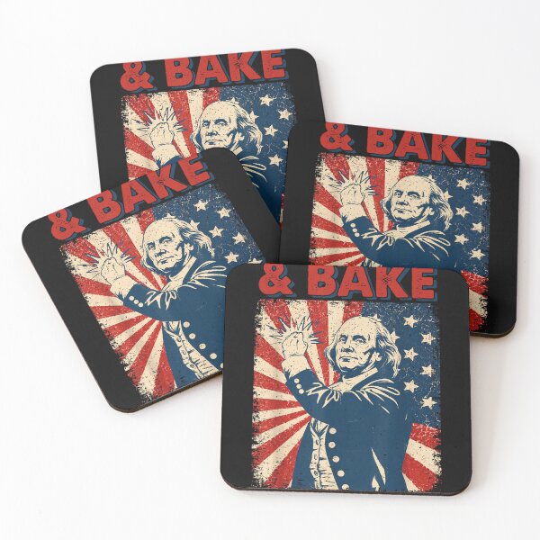 Item preview, Vintage Shake And Bake Benjamin Franklin Fourth Of July Patriotic Gift designed and sold by Taniyah Gomes.