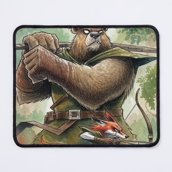 Item preview, Bear and Fox Outlaws of the Greenwood designed and sold by RogerEalth.