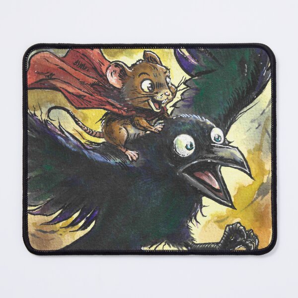 Item preview, Mouse Rider and the Wild Raven designed and sold by RogerEalth.