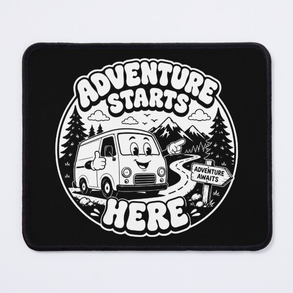 Item preview,  Vanlife- adventure starts here designed and sold by VANLIFE..