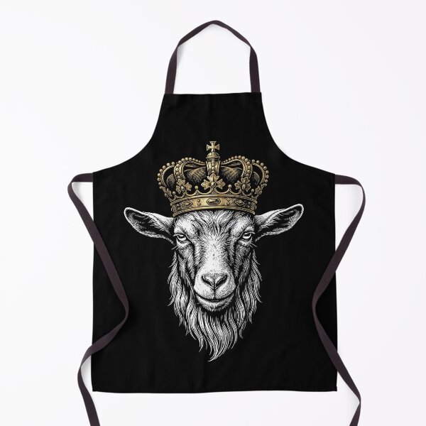 Item preview, Goat Wearing King Crown designed and sold by MO DESIGNS.