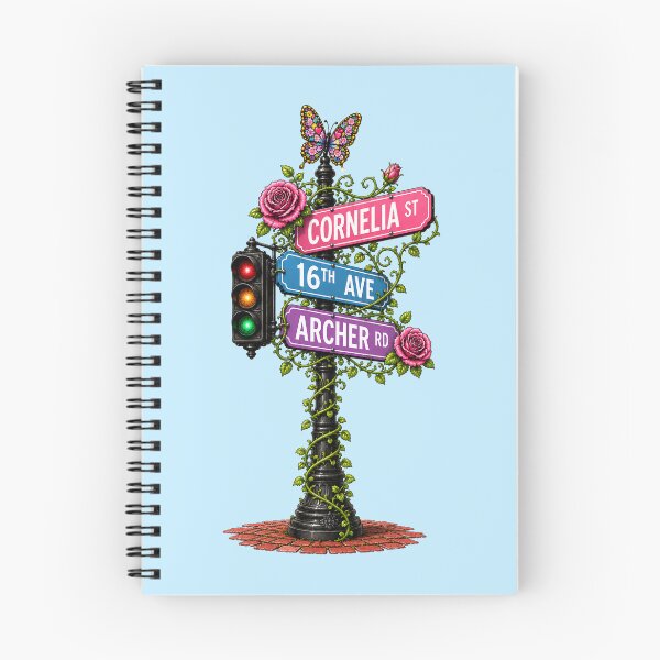 Item preview, Lover Street Lamp Cornelia Street TS Archer Paper Rings New York City designed and sold by taylorvinyls.