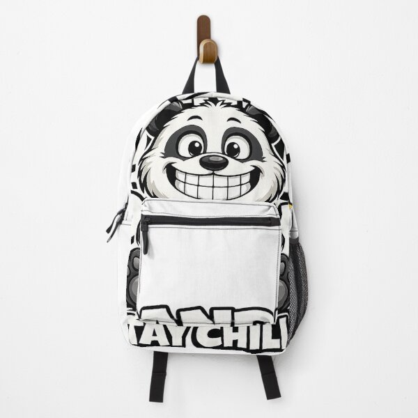 Item preview, Cute Smiling Panda Stay Chill Cartoon designed and sold by Peanutspixel.