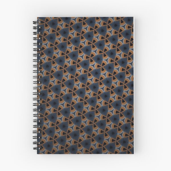 Item preview, Blue Gold Geometric Triangle Star Seamless Pattern designed and sold by IntelliMindDesigns.