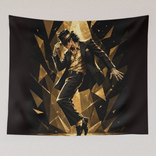 Item preview, Michael Jackson Golden Diamond Performance  designed and sold by LuluLeb.