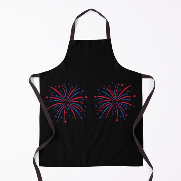 Item preview, Red White Blue Patriotic Firework Graphic Novelty Bra Festival Summer Outfit designed and sold by River Silva.