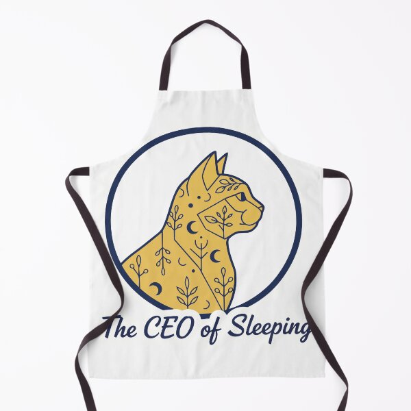 Item preview, "The CEO of Sleeping" Funny Botanical Cat - Lazy Boss Pet Meme - Floral Feline Graphic designed and sold by BestChoiceService.