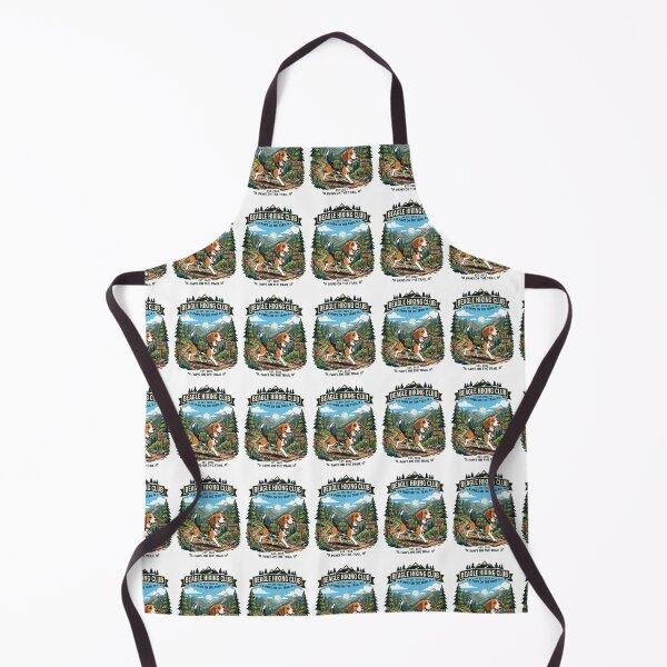 Item preview, Beagle Hiking Club Outdoor Backpacking Trail Dog designed and sold by PictoVibe.