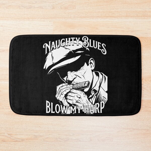 Item preview, Bluesman Naughty Blues Blow my harp designed and sold by TomVtX.