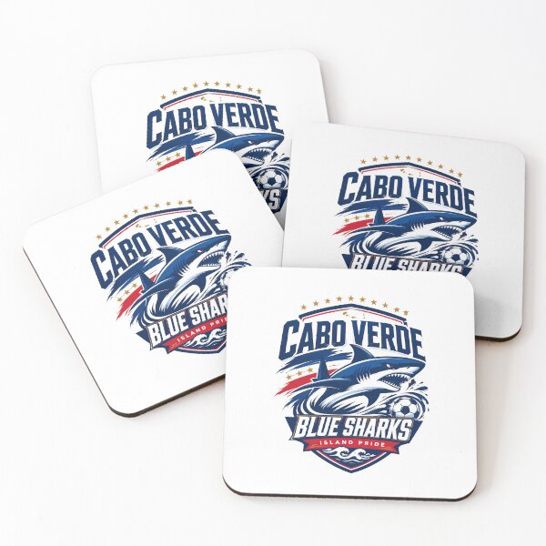 Item preview, Cabo Verde It’s in My DNA Shirt, Cape Verde Flag Fingerprint Tee, Blue Sharks Football Fan Gift, World Cup 2026 Island Pride T-Shirt designed and sold by jrsyxi.