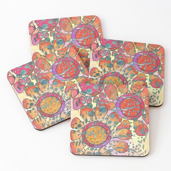 Item preview, Splattered Flowers designed and sold by Color Splash Creations.