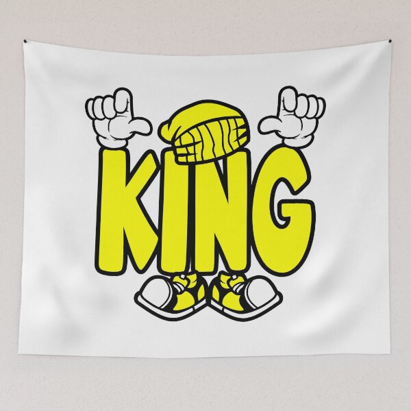 Item preview, King -  ICONIC Cartoon Character Bold Retro designed and sold by NFTWords.