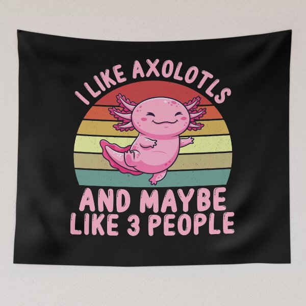 Item preview, I like axolotls and maybe like 3 people designed and sold by Tiny-Love ⭐⭐⭐⭐⭐.