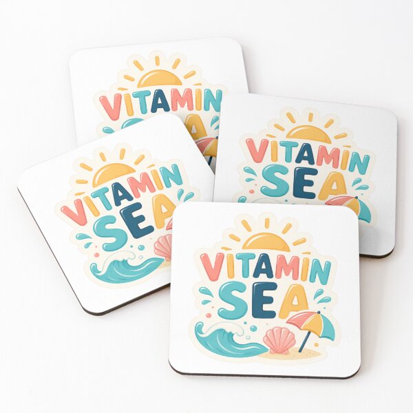 Item preview, Vitamin Sea – Cute summer beach design for ocean lovers designed and sold by FusiTink.