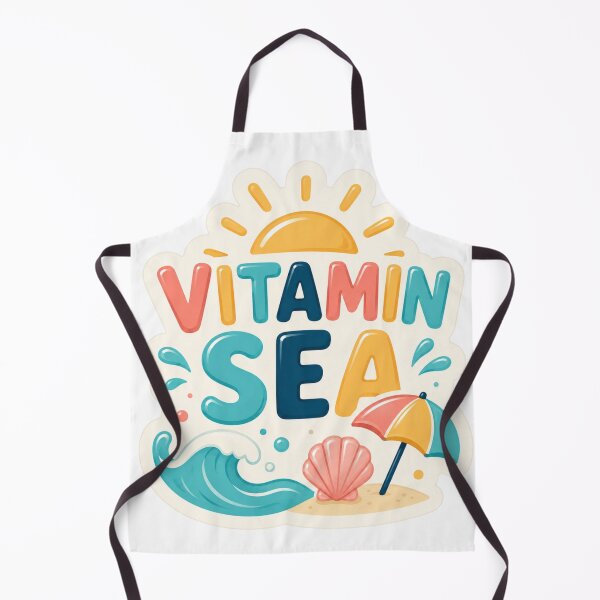 Item preview, Vitamin Sea – Cute summer beach design for ocean lovers designed and sold by FusiTink.