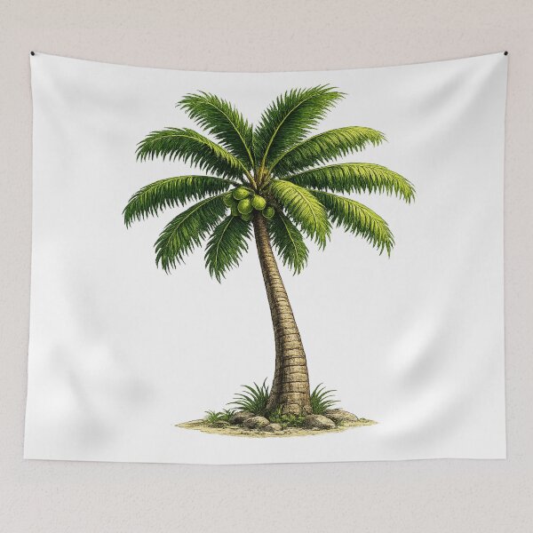 Item preview, Tropical Coconut Palm Tree designed and sold by YOANAH.