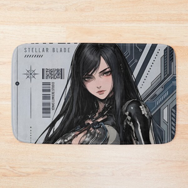 Item preview, Cybernetic Raven | Futuristic Android Girl | Dark Sci-Fi Anime Style Art designed and sold by Dyan4.