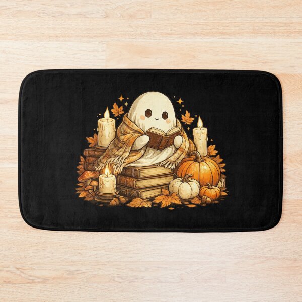 Item preview, Cute Halloween Reading Ghost Shirt | Cozy Autumn Book Lover | Pumpkin Cottagecore | Spooky Reader Gift designed and sold by MrDev.