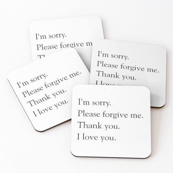 Item preview, I'm sorry. Please forgive me. Thank you. I love you. designed and sold by Woof-zil.