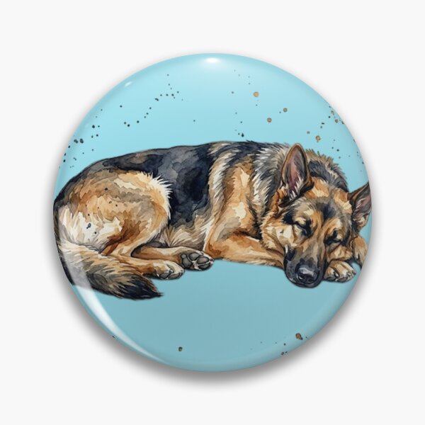 Item preview, Watercolor German Shepherd designed and sold by TheMagicIcon.