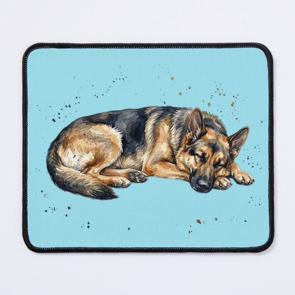 Item preview, Watercolor German Shepherd designed and sold by TheMagicIcon.