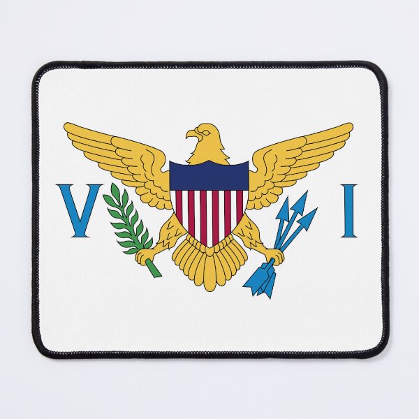 Item preview, United States Virgin Islands Flag USVI designed and sold by FlagsandSymbols.