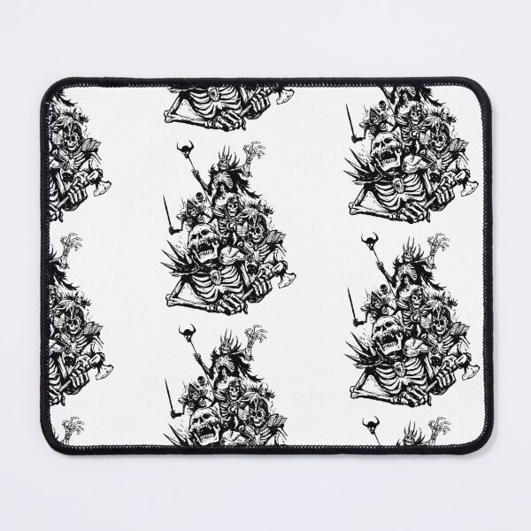 Item preview, Undead Skeleton Horde | Dark Fantasy Skull Army Gothic Warrior Illustration designed and sold by Ecocrushstudio.