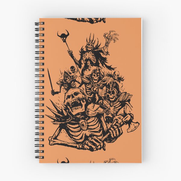 Item preview, Undead Skeleton Horde | Dark Fantasy Skull Army Gothic Warrior Illustration designed and sold by Ecocrushstudio.
