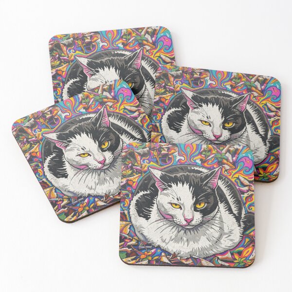 Item preview, Mickie Cat Loaf Urban Mural 4 designed and sold by Reclining Buddha Cat.