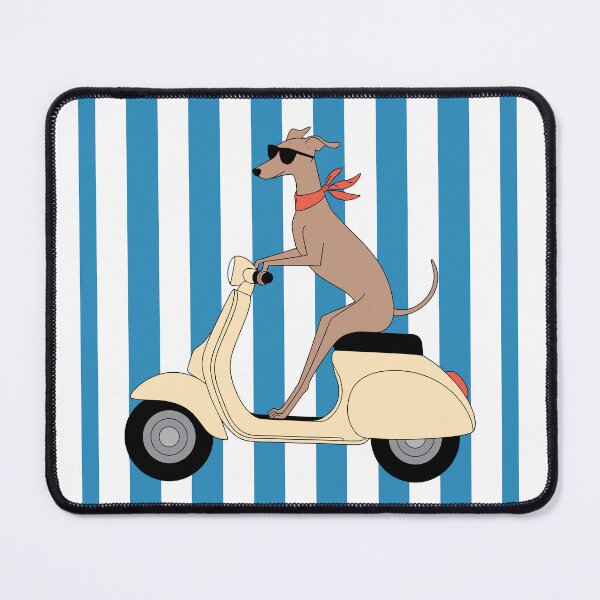 Item preview, Dog on Scooter designed and sold by JoyfulFeeling.