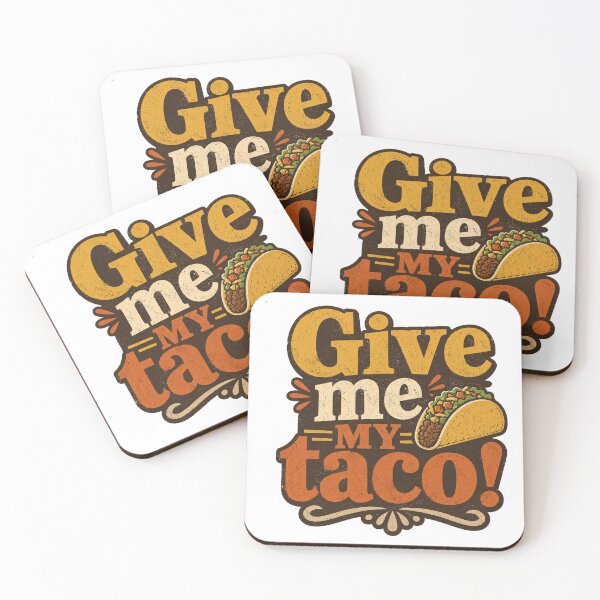Item preview, Give Me My Taco! Vintage Typography designed and sold by andresangulo19.