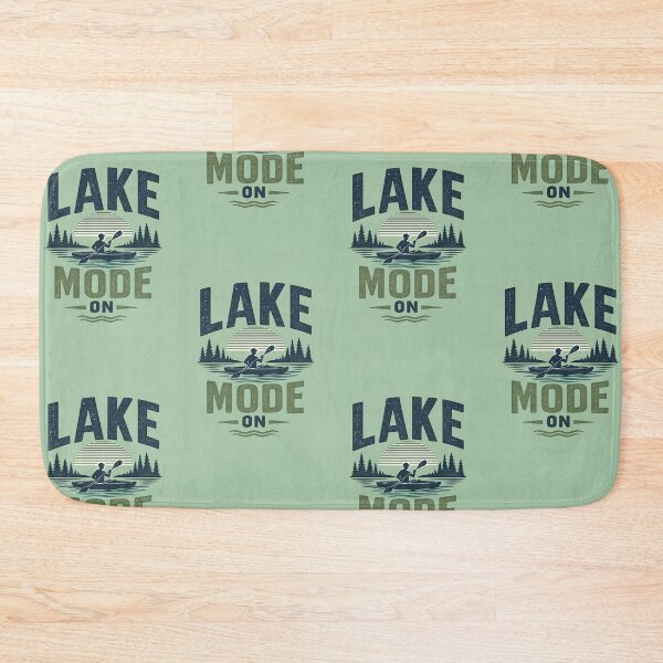 Item preview, Lake Mode On Kayaking Vintage Design designed and sold by Lizavelle.
