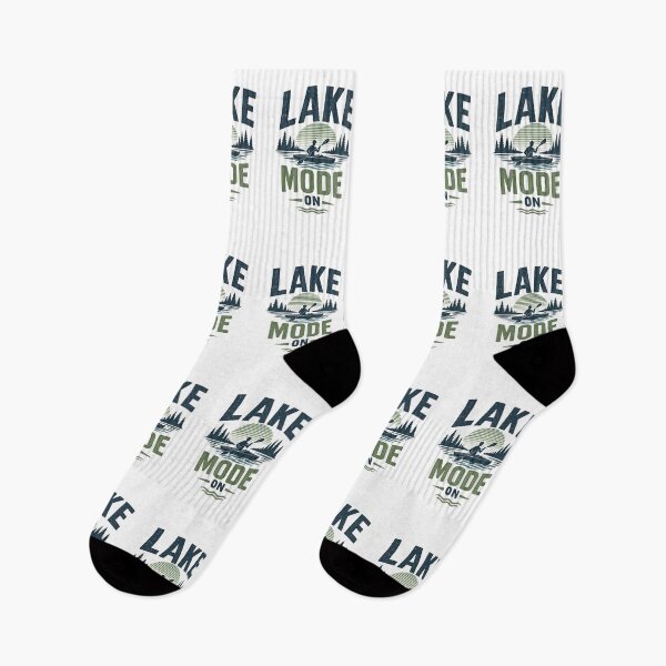 Item preview, Lake Mode On Kayaking Vintage Design designed and sold by Lizavelle.