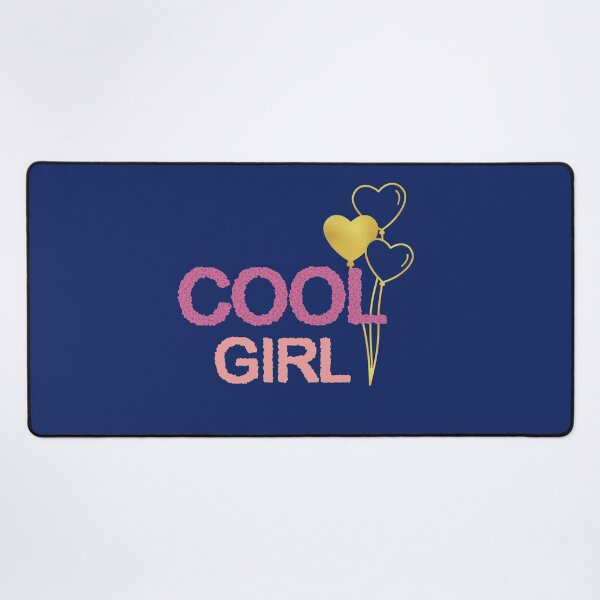 Item preview, Cool Girl Pink and Gold Hearts designed and sold by SeJaa.