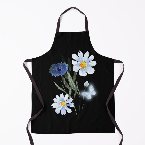 Item preview, Blue Flowers And A Butterfly. designed and sold by Dinasshop.