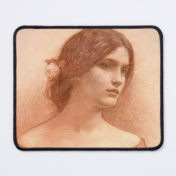 Item preview, The Lady Claire (study) - John William Waterhouse  designed and sold by forgottenbeauty.