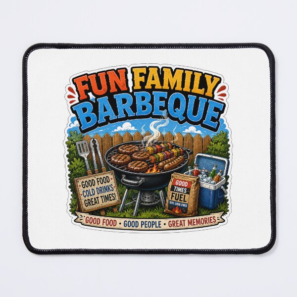 Item preview, Outdoor Family Barbeque designed and sold by LewpyG.