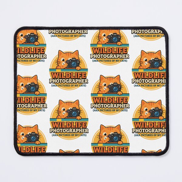 Item preview, Funny Cat Wildlife Photographer Camera Meow designed and sold by FrankOliver.