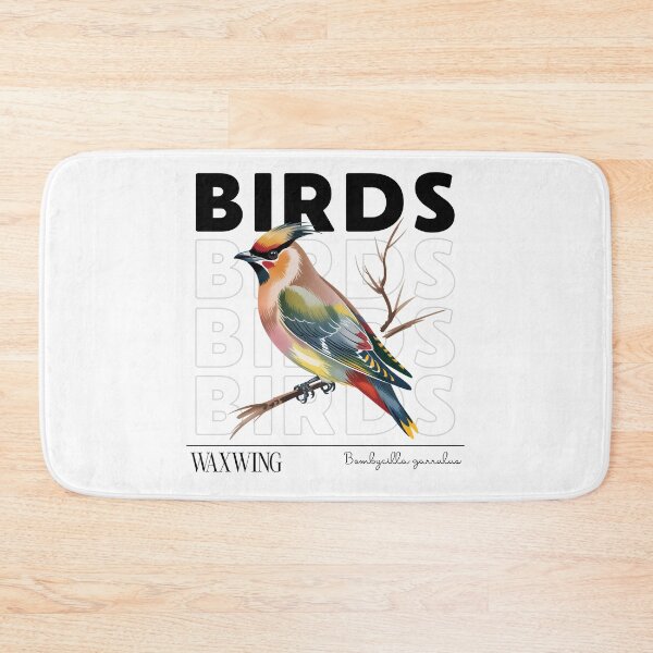 Item preview, Waxwing Bird – Colorful Cedar Waxwing designed and sold by ArcticFoxStudio.