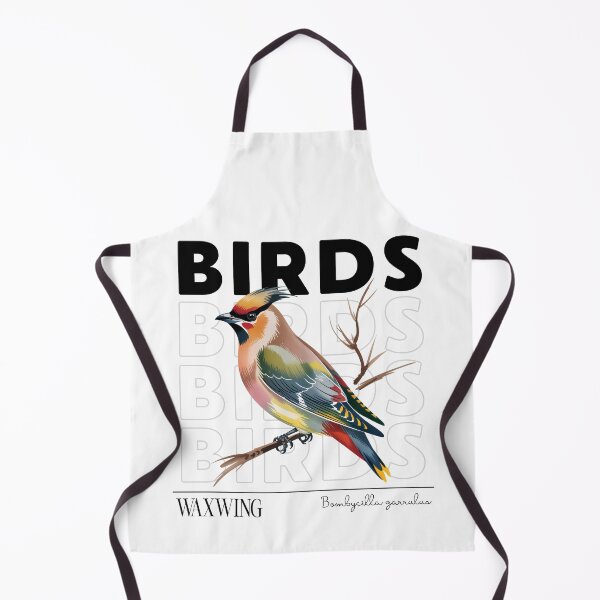 Item preview, Waxwing Bird – Colorful Cedar Waxwing designed and sold by ArcticFoxStudio.