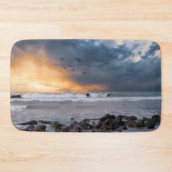 Item preview, Stormy Ocean Sunset Seascape designed and sold by athanasioungr.