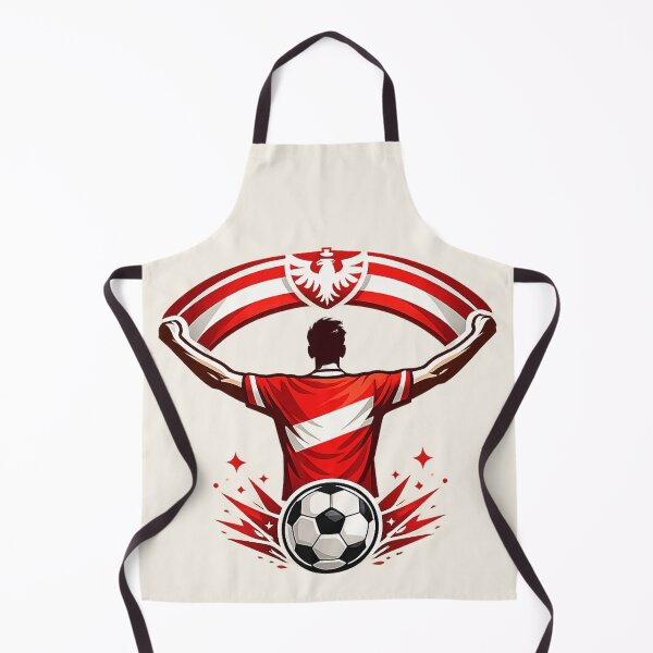 Item preview, Austria Soccer Fan Patriotic Supporter designed and sold by Corvoria.