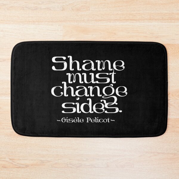Item preview, Shame must change sides - Gisèle Pelicot designed and sold by kobyakov.