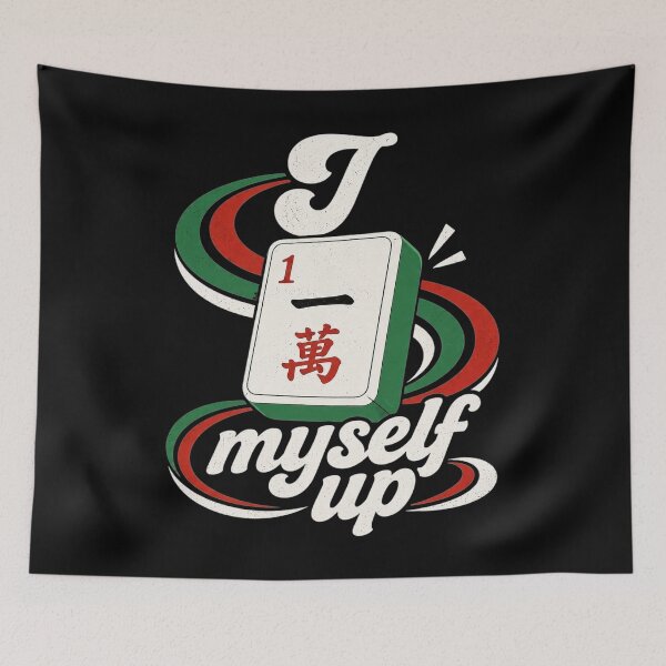 Item preview, I Crack Myself Up Funny Mahjong Player Retro Sarcastic Women Men  designed and sold by clothesy7.