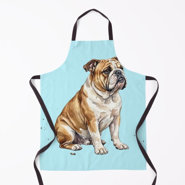Item preview, Watercolor Bulldog Sitting designed and sold by TheMagicIcon.
