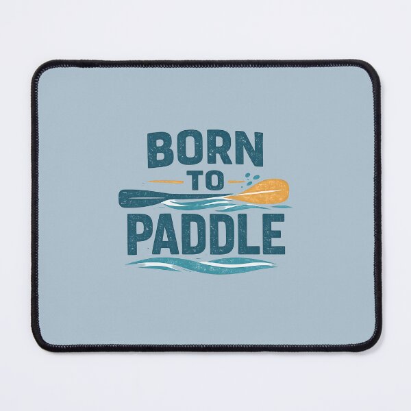Item preview, Born to Paddle Vintage Kayak Design designed and sold by Lizavelle.