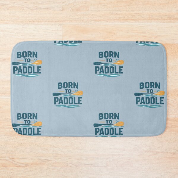 Item preview, Born to Paddle Vintage Kayak Design designed and sold by Lizavelle.